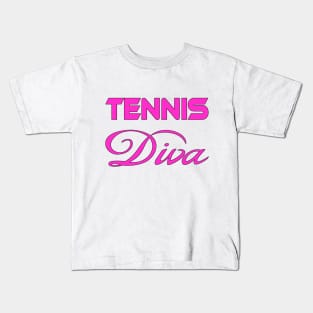 Tennis Diva Kids T-Shirt